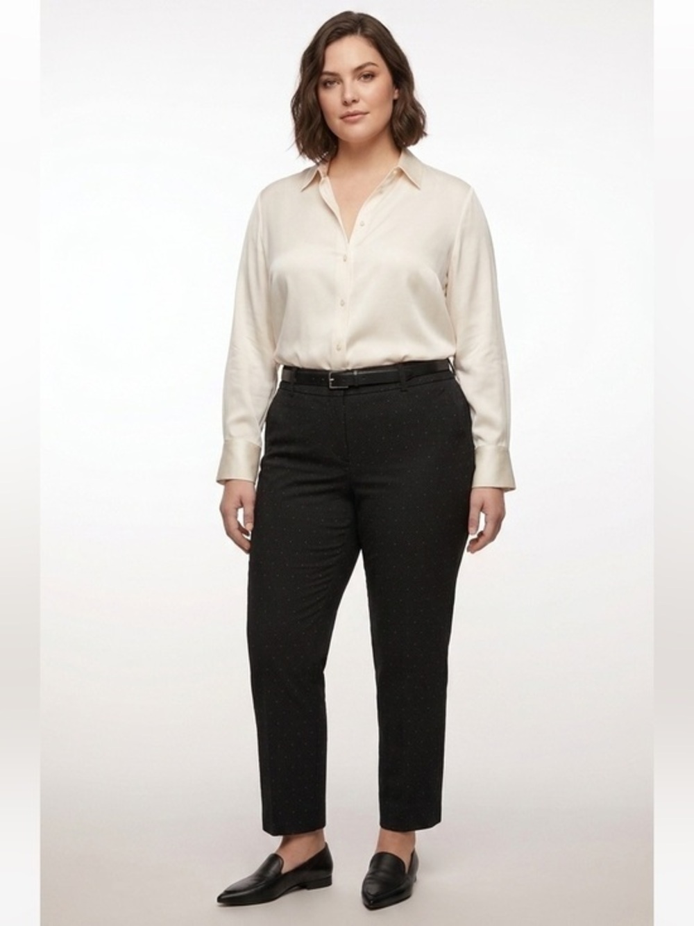 Charter Club | Black Polkadot Pants
